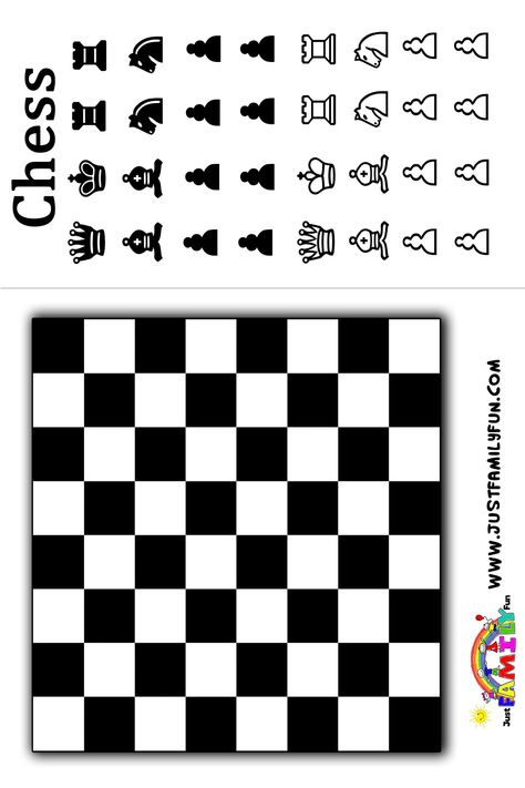 Enjoy the timeless game of chess anywhere with our printable chess board and pieces template! Perfect for travel, classroom activities, or a quick game at home. Simply download, print, and start playing—ideal for beginners and seasoned players alike. Customize the pieces for a unique look or stick with the classic design. Pin now to bring strategy and fun to your next game! Chess Printables, Travel Classroom, Diy Chess Set, Box Template Printable, Board Game Template, Chess Board Game, Quick Games, Game Template, Chess Sets