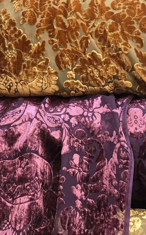 Designer Rayon Burnout Velvet Fabric Antique Wine By The | Etsy Love Background Images, Burnout Velvet, Burgundy Floral, Beautiful Drapes, Quilted Pillow, Fabric Trim, Embroidered Silk, Fabric Samples, Floral Fabric