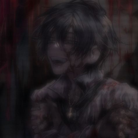 Red Fog, Yandere Boy, Hand Drawing Reference, Anime Villians, Dark Anime Guys, Cute Emo, Gothic Anime, Dark Art Illustrations