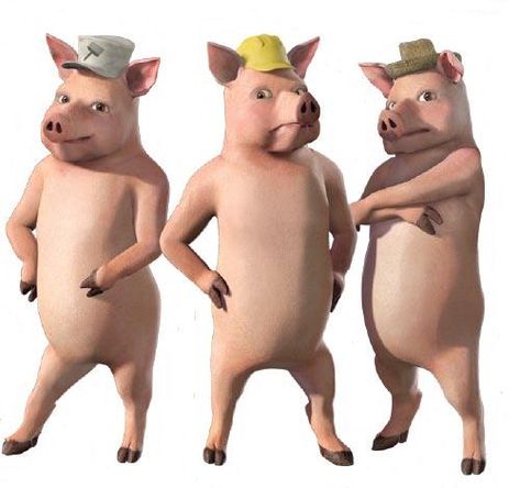 Shrek Images, Shrek Poster, 3 Little Pigs, The Three Little Pigs, Printable Posters, Fairy Tale Characters, Three Brothers, Three Little Pigs, Poster Collection