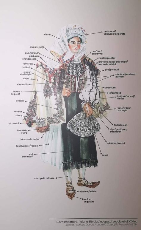 Romanian Culture Aesthetic, Traditional Romanian Jewelry, Romanian Folk Costume, Romanian Witch, Moldovan Culture, Romanian Aesthetic, Cupboard Painting, Romanian Folklore, Romania People