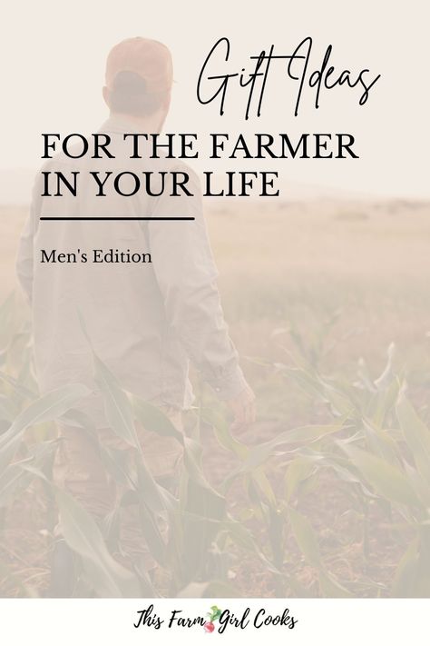 Gift Ideas for Farmers (Men's Gift Edition) Gifts For A Farmer Man, Farmers Market Outfit, Struggle Bus, Leather Work Gloves, Farmer Girl, Great Anniversary Gifts, Father In Law, Girl Cooking, Gifts For Farmers