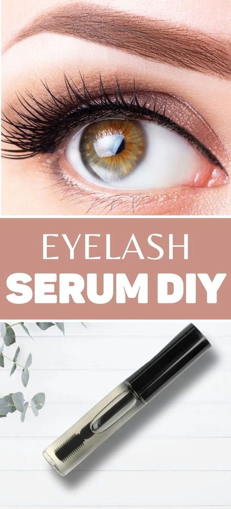 Grow long lashes with this eyelash growth serum diy recipe.  Simple to make and use.  This lash growth mascara is all natural and is toxin free.  Save money by making your own diy beauty products.    This essential oil recipe for last serum with castor oil and rosemary and lavender essential oils will be one that you'll definitely want to add to your beauty routine. Caster Oil For Eyelashes, Eyelash Growth Serum Diy, Homemade Lash Serum, Grow Long Lashes, Eyelash Serum Diy, Eyelash Growth Diy, Diy Eyelash Growth Serum, Serum Recipe, Natural Eyelash Growth