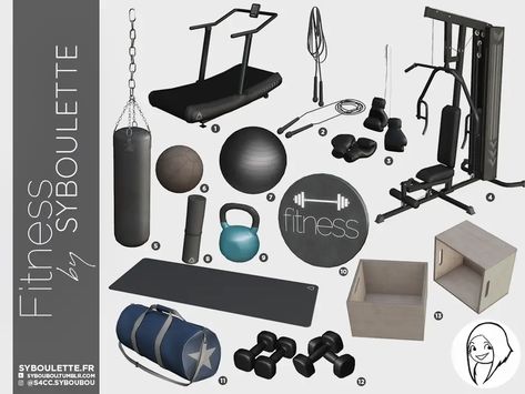 Fitness cc sims 4 – Syboulette Custom Content for The Sims 4 Sims 4 Gym, Sims 4 Cc Furniture Living Rooms, Sims 4 Beds, Lotes The Sims 4, Sims 4 Kitchen, Mod Furniture, Sims Packs, Sims 4 Bedroom, Sims 4 Clutter