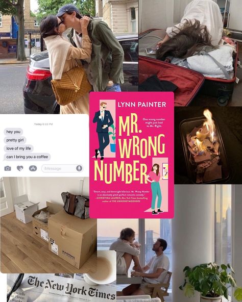 📖: Mr wrong number by Lynn painter Mr. Wrong Number by Lynn Painter “ Olivia Marshall finds herself in a rough patch after losing her job, breaking up with her boyfriend, and facing an accidental eviction caused by a mishap with old love letters, matches. Fortunately, her brother Jack offers her temporary refuge at his place, which turns out to be shared with his best friend Colin Beck. Colin, who has always seen Olivia as Jack’s annoying little sister, now has to contend with her as his sn... Mr Wrong Number Book, Marshall Finds, Mr Wrong Number, Olivia Marshall, Old Love Letters, Mr Wrong, Number Book, Lynn Painter, Characters Aesthetic