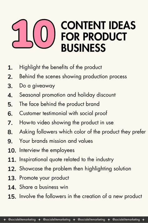 10 Content Ideas for Product Business | Social Media Content Ideas | Instagram Social Media. #EmailMarketingTips #EmailMarketingStrategy #EmailMarketingSuccess #EmailMarketingCampaign Clever Marketing Ideas, Content Space Ideas, Small Business Post Ideas, Business Social Media Posts Design, Promoting Your Business Social Media, Content Ideas Instagram, How Go, Business Strategy Management, Marketing Tips For Small Businesses