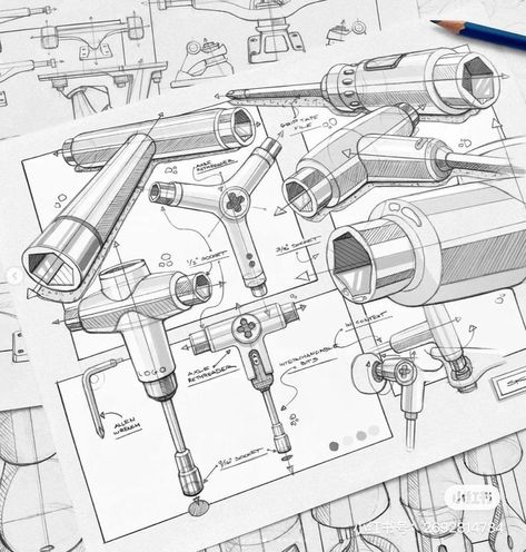 Designer Sketchbook, Motorcycle Indian, Chair Illustration, Pen Skills, Concept Draw, Design Art Drawing, Geometric Drawing, Industrial Design Sketch, Christian Designs