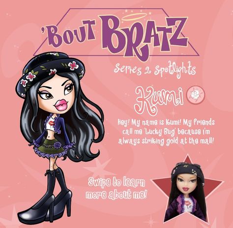 Miraculous Ladybug
Bratz dollz
Bratz
Kumi
Marinette Bratz Characters, The Bratz, Foil Packaging, Ooh La La, Sylvanian Families, Character Names, Toys R Us, My Name Is, Trivia