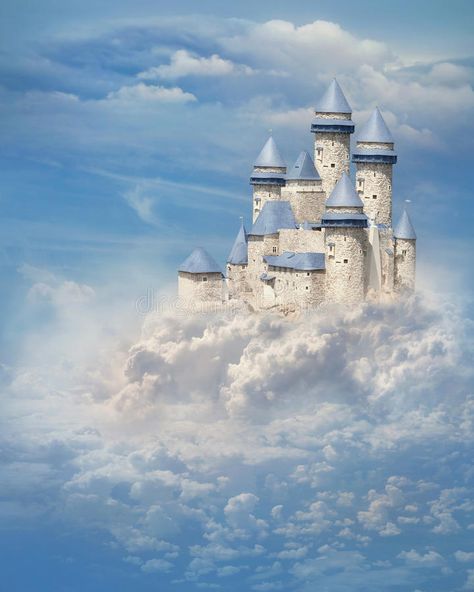 Castle in the clouds. Fantasy castle in the clouds , #AFF, #clouds, #Castle, #castle, #Fantasy #ad Fantasy Castles, Castle In The Clouds, Studio Backgrounds, Cloud Art, Princess Castle, Fantasy Castle, Printed Backdrops, A Castle, In The Clouds