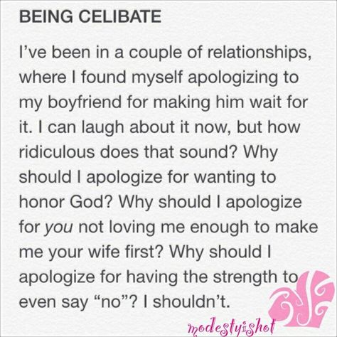 I know it's hard ladies, but dont you dare give up in your beliefs! Hold fast, the right man is out there that WILL wait for you till marriage, who won't compromise your faith, nor put you in an uncomfortable situation. It's like a needle in a hackstack...but he's out there..I promise you!  Tabykatt Celibate Quote, Being Celibate, Waiting For Marriage, Waiting Until Marriage, Waiting Quotes, Gods Plan Quotes, Marriage Advice Quotes, Jesus Memes, Hold Fast