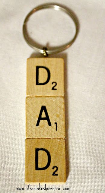 Scrabble Tile Key Chain Tutorial     Life on Lakeshore Drive Tile Diy Projects, Scrabble Tiles Diy, Scrabble Letter Crafts, Scrabble Gifts, Chain Tutorial, Scrabble Tile Crafts, Tiles Diy, Scrabble Crafts, Tile Diy