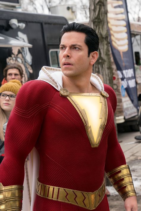 Black Adam Shazam, Shazam Movie, Film Facts, Captain Marvel Shazam, Zachary Levi, Image Film, Movies And Series, Dc Movies, Dc Heroes