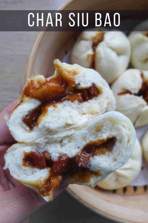 Char Siu Bao Recipe, Best Chinese Dishes, Bao Buns Recipe, Bbq Pork Buns, Bao Recipe, Char Siu Bao, Popular Breakfast Recipes, Siu Bao, Chinese Dim Sum