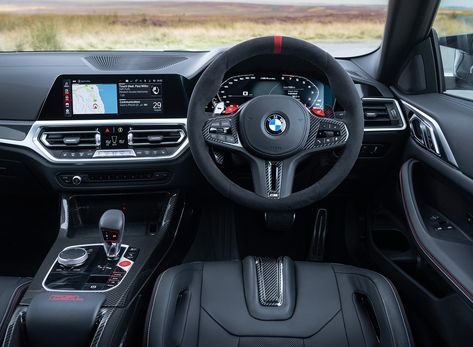 2023 BMW M4 CSL (UK-Spec) Interior Cockpit Wallpapers (34) - NewCarCars M4 Interior, Bmw M4 Interior, Bmw M4 Csl, Bmw M4 Competition, M4 Competition, Interior Wallpaper, High Resolution Wallpapers, New Bmw, Wallpaper Gallery