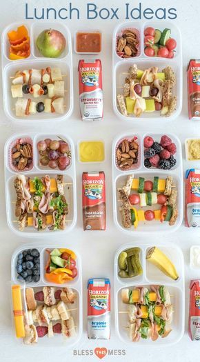 6 easy "Sandwich-on-a-Stick" Lunch Box Ideas are perfect to take to school or work and are a fun twist on all of your favorite classic sandwiches. #schoollunch #lunch #kidslunch #backtoschool #blessthismessplease Park Snacks Ideas, School Lunch Wraps, September Organization, Vegan Bento Box Ideas, School Lunch Ideas For High Schoolers, Classic Sandwiches, Lunch Ideas For School, Easy Sandwich, Preschool Lunch