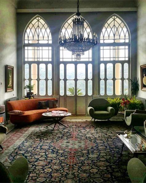 Goodmorning sun! Beautiful Deir El Amar. Photo of @jules.nasr ‘s family house. - #beirutbymatteo #beirut #instahome… Old House Design, Turkey Decor, Sun Beautiful, Small Fireplace, Beirut Lebanon, Mediterranean Home, Feb 13, Traditional Interior, Beirut