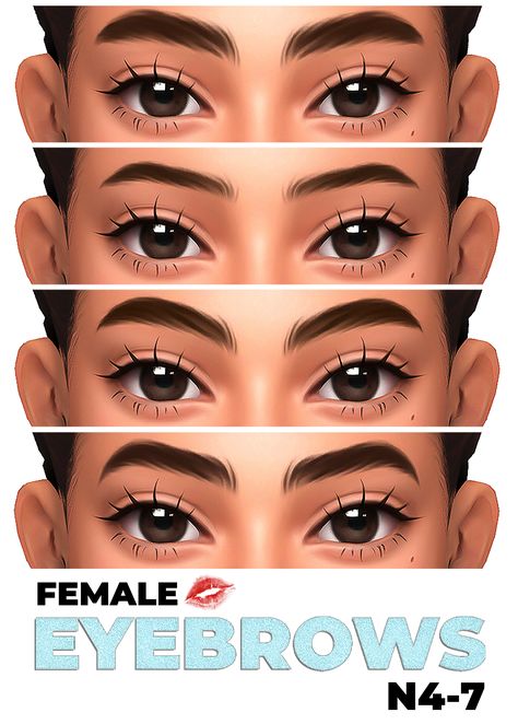 Sims 4 Men’s Cc Maxis Match, Cc Eyebrows, Sims Makeup, Los Sims 4 Mods, Sims 4 Cc Eyes, Sims 4 Cas Mods, Sims Packs, Pelo Sims, Skin Details