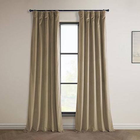 Amazon.com: HPD Half Price Drapes Heritage Plush Velvet Curtains 96 Inches Long Room Darkening Curtains for Bedroom & Living Room 50W x 96L, (1 Panel), Deep Sea Teal : Home & Kitchen Velvet Room, Long Room, Living Room Window, Half Price Drapes, Curtains For Bedroom, Room Window, Darkening Curtains, Window Room, Living Room Windows