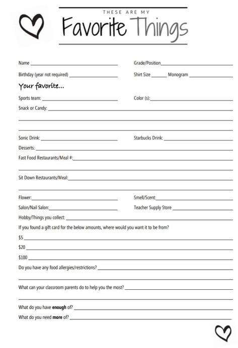 Staff Favorites Sheet, Staff Information Sheet, Getting To Know Your Client Worksheet, Get To Know Staff Questionnaire, Employee Of The Month Questionnaire, Teacher Get To Know You Free Printable, Office Get To Know You Questions, Staff Likes Survey, Cheer Questionnaire