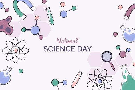 National Science Day, Science Day, Performance Tasks, Sign Language Words, Day Background, Fair Projects, Science Fair Projects, Science Fair, Vector Hand