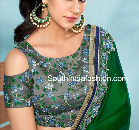 cut shoulder blouse designs 600x564 Cut Sleeves Blouse Designs Latest, Cold Shoulder Blouse Designs, Christmas Fashion Outfits, Latest Blouse Designs, Designs Blouse, Salwar Neck Designs, Blouse Images, Kids Blouse Designs, Backless Blouse Designs