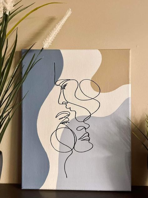 Spray Paint Art Diy, Embroidered Canvas Art, Modern Art Canvas Painting, Boho Art Drawings, Diy Abstract Canvas Art, Beautiful Art Paintings, Simple Canvas Paintings, Easy Canvas Art, Spray Paint Art