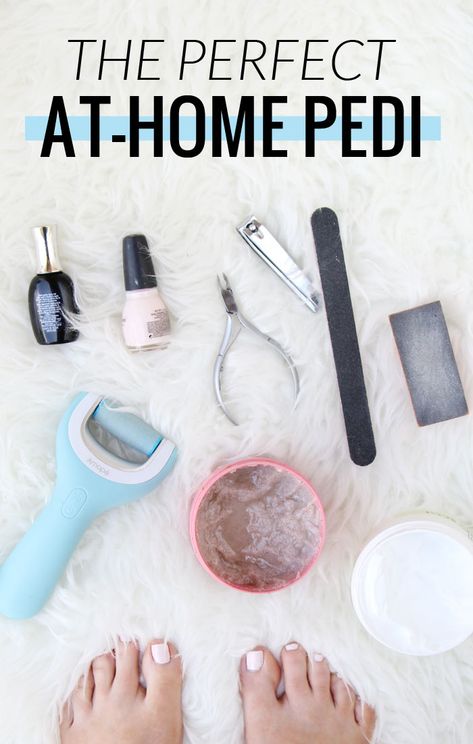 How to have the perfect at-home pedicure - It's so much easier than you thought! #DoYouAmope #AmopeCrowd #ad Natural Antifungal, Diy Pedicure, Nail Fungus Remedy, Health Signs, Tongue Health, Pedicure At Home, Well Balanced Diet, Striped Nails, Nail Health