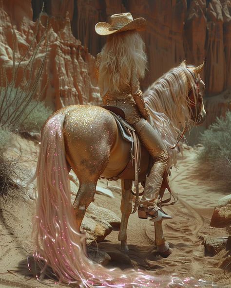 Desert Princess Aesthetic, Imagine Heaven, Female Samurai Art, Princess Horse, Cosmic Cowboy, Alzheimer's Prevention, Pink Horse, Angel Tarot Cards, Uhd Wallpaper