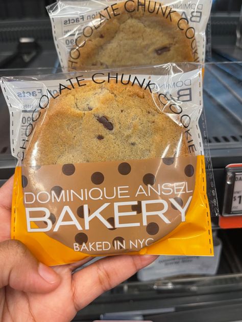 Chocolate Chip Cookie. 
New York City Bakery. Dominique Ansel Bakery, Dominique Ansel, Chocolate Chip Cookie, Package Design, Chip Cookies, Chocolate Chip Cookies, Chocolate Chip, Packaging Design, Chips