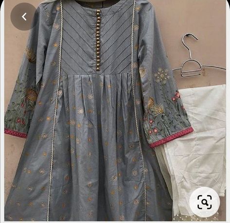 I have new ideas about lawn dresses Trouser Designs Pakistani 2020, Trouser Designs Pakistani, Sleeves Kurti, Kurti Neck Design, Dress Designing Ideas, Dress Designing, Beautiful Neck, Stitching Ideas, Girls Dresses Sewing