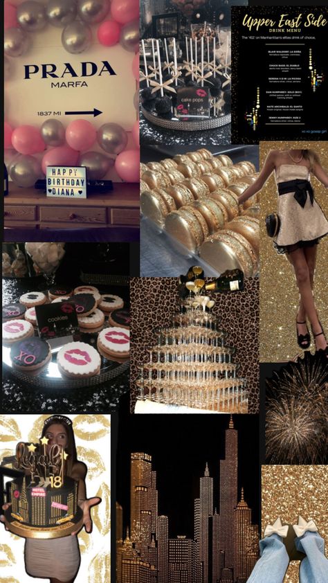 Runway Birthday Party Ideas, Fashion Show Theme Party, Vogue Sweet 16 Theme, Old Hollywood Sweet 16, Fashion Week Party Theme, Old Hollywood Themed Party, Black Tie Sweet 16, Blair Waldorf Birthday Party, Vogue Party Theme Ideas