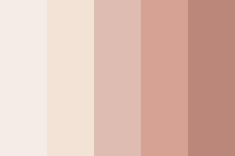 Nude Color Palette, الفن الرقمي, Color Palette Challenge, Nude Palette, Color Schemes Colour Palettes, Color Palette Pink, Color Palette Design, Aesthetic Colors, Colour Board