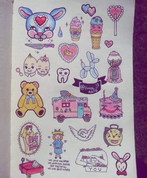 Melanie Martinez Drawings, Kawaii Tattoo, Angel Drawing, Cute Little Tattoos, Baby Tattoos, Dream Tattoos, Little Tattoos, Creative Tattoos, Pretty Tattoos