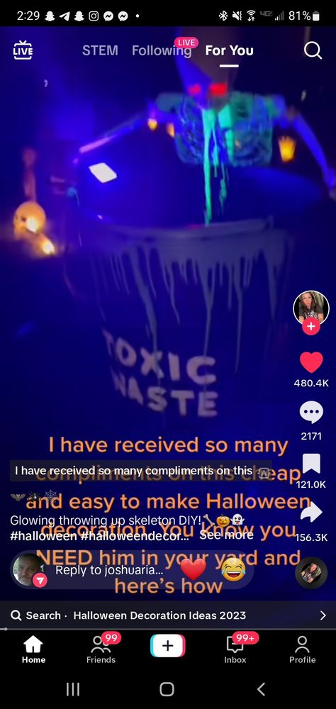 Toxic Spill Halloween, Toxic Barrel Halloween, Diy Skeleton Throwing Up, Halloween Toxic Waste Barrel, Throwing Up Skeleton, Diy Toxic Waste Barrel, Skeleton Puking In Barrel, Puking Skeleton Decoration Diy, Toxic Waste Skeleton