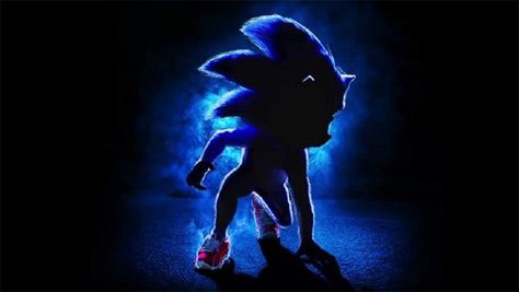 Sonic movie poster teaser Sonic Videos, Detective Pikachu, Sonic Birthday, Video Invitation, Party Invitations Kids, Jim Carrey, Hollywood Life, Movie Genres, Movie Game