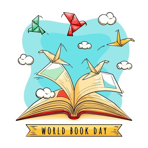 World Education Day, World Book Day Ideas, Art Markers Drawing, School Images, World Book Day, Happy Books, Book Day, Marker Drawing, Day Book