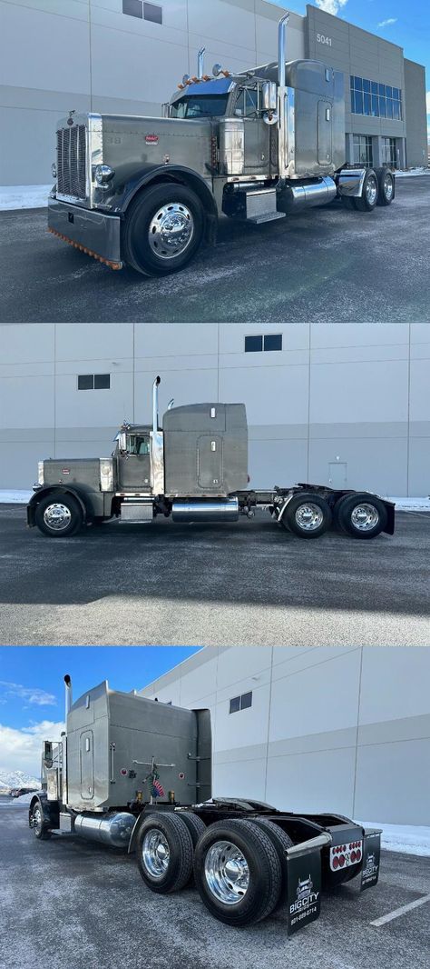 1995 Peterbilt 379 EXHD Sleeper Peterbilt 379 Custom, Peterbilt 359 Interior, Semi Trucks For Sale, Eaton Fuller, 2023 Peterbilt 389, White Peterbilt 379, 359 Peterbilt Old School, Farming Business, Peterbilt 389 Custom Semi Trucks