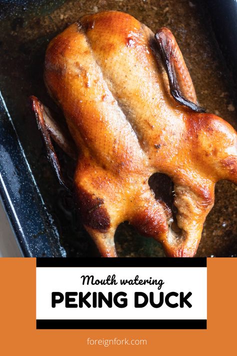 Crispy Duck Recipes, Peking Duck Recipe, Plum Sauce Recipe, Roasted Duck Recipes, Duck Breast Recipe, Goose Recipes, Duck Recipe, Lithuanian Recipes, Mary Berry Recipe