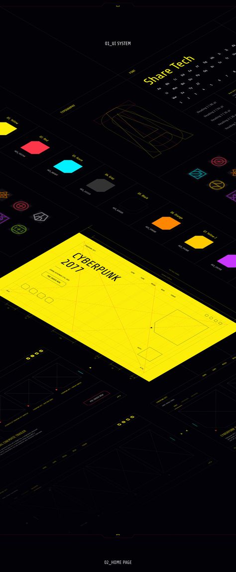 Sci-fi Ui, Royal Crowns, Adobe Premiere Pro, Passion Project, Cyberpunk 2077, Game Ui, Site Design, Ux Design, Portfolio Design