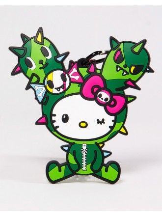 tokidoki x Sanrio Characters Luggage Tag - Hello Kitty Cactus Friend Tokidoki Characters, Toki Doki, Cartoon Character Tattoos, Hello Kitty Characters, Hello Kitty Art, Wallpaper Iphone Quotes, Hello Kitty Pictures, Hello Kitty Items, Hello Kitty Collection