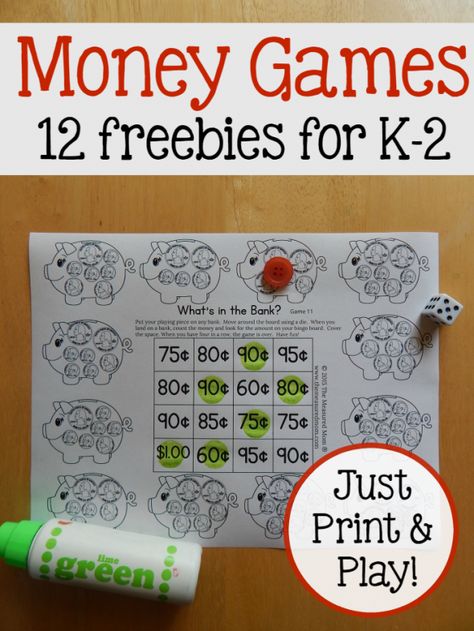 These counting coins activities are so versatile!  For kids just learning to recognize coins all the way up to kids counting quarters, nickels, dimes, and pennies. Money Worksheets For Kindergarten, Counting Coins Activities, Money Games For Kids, The Measured Mom, Measured Mom, Teaching Money, Money Activities, Money Math, Money Worksheets