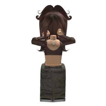 Cute Roblox Avatars Brown Hair, Roblox Avatars Brunette, Roblox Avatars Brown Hair, Brown Hair Roblox Avatar, Roblox Brown Hair, Pretty Roblox Avatars, Roblox Y2k Outfits, Aesthetic Outfits Y2k, Brown Hair Roblox