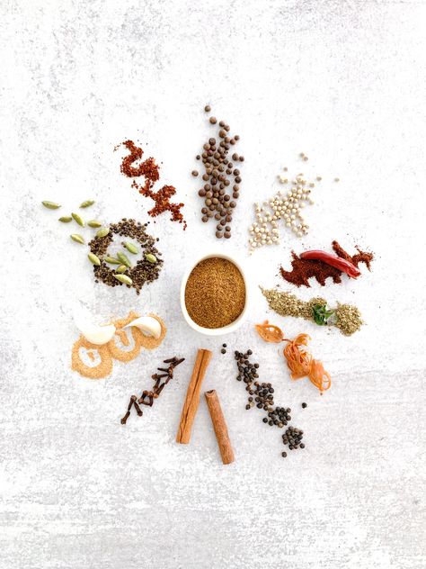 Shawarma Spice Blend, Shawarma Spice, Kebab Shop, Spices Photography, Shawarma Spices, Aleppo Pepper, Spice Blends Recipes, Organic Foods, Spice Grinder