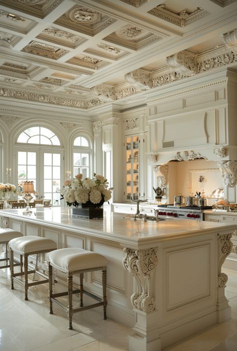 How to Achieve the Classic French Parisian Kitchen Look in Your Home French Parisian Kitchen, Parisian Kitchen, Elegant Kitchen Design, Parisian Decor, Parisian Interior, Dream Life House, Plans Architecture, French Style Homes, Dream Kitchens Design