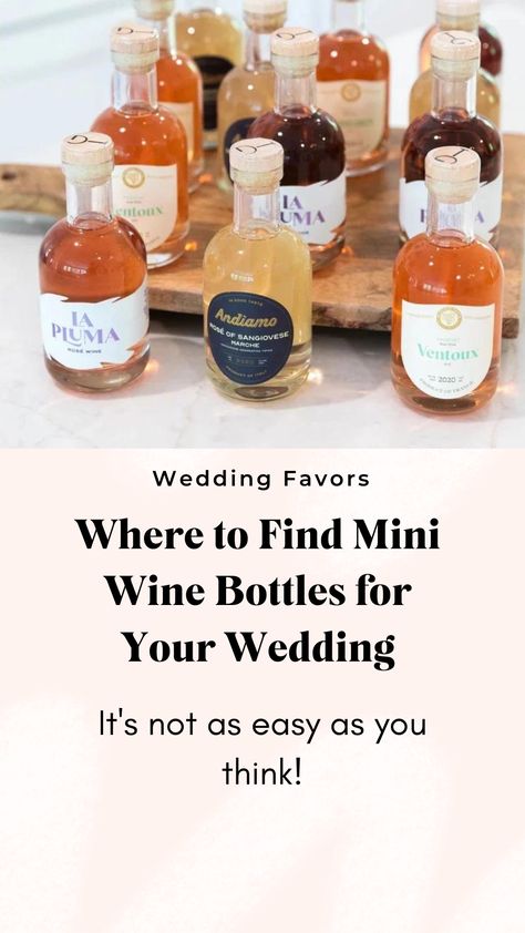 Wine Tasting Party Favors, Bridal Shower Guest Gifts, Mini Wine Bottle Favors, Mini Prosecco Bottles, Alcohol Wedding Favors, Wine Theme Wedding, Wine Favors, Wine Wedding Favors, Wine Themed Gifts