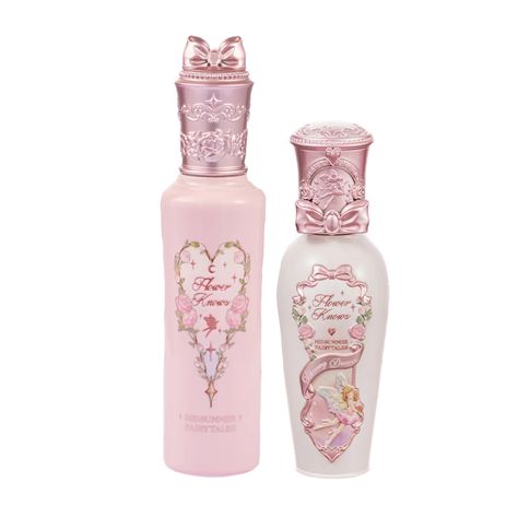 Makeup And Skin Care Products, Coquette Makeup Packaging, China Makeup Products, Cute Makeup Products Packaging, Korea Makeup Product, Flower Knows Blush, Fairytale Perfume, Trendy Makeup Products, Flower Knows Strawberry Rococo