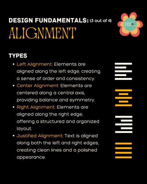 DESIGN FUNDAMENTALS - ALIGNMENT (4 out of 4)   Understanding and implementing alignment in your designs can elevate their visual appeal and make them more engaging and effective. 🎨✨  Graphic Design Tip: Pay attention to alignment to create visually pleasing and well-structured designs!  **  FREE TEMPLATES - https://www.pivirtualcrafts.com/free-templates  Updated PAID Versions at https://pivirtualcrafts1992.gumroad.com/  #graphicdesign #DesignFundamentals #AlignmentInDesign #FreelanceTips Alignment Graphic Design, Design Fundamentals, Visually Pleasing, Magazine Layout Design, Graphic Design Lessons, Composition Design, Graphic Design Tips, Magazine Layout, Free Templates