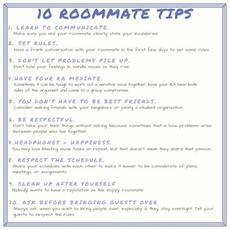 Roommate Rules Apartments, Roomies Quotes Roommate Friends, Roommate Boundaries, Roomies Quotes, Rules For Roommates, House Rules For Roommates, Roomate Ideas College, Roomate Ideas Apartments, Roommate Tips