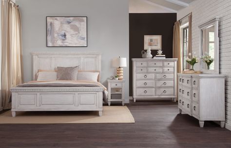 1020 SALTER PATH White Bedroom Set, Sleigh Bedroom Set, Rustic Bedroom Furniture, King Storage Bed, Queen Panel Beds, White Bedroom Furniture, King Bedroom Sets, Bedroom Sets Queen, Bedroom Panel