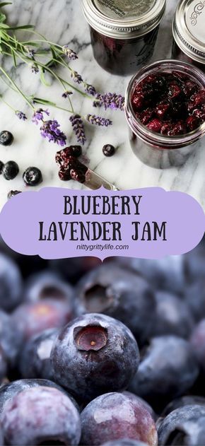 Fruity and floral, this blueberry and lavender jam captures my favorite aromas and flavors of summer. Weight Watchers Desserts, Lavender Jam, Grow Lavender, Weight Watcher Desserts, Blueberry Lavender, Dessert Oreo, Lavender Recipes, Jam Recipes Homemade, Easy Bacon